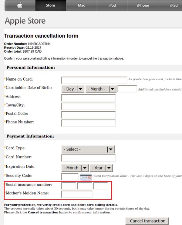 Fake Credit Card For Apple Id 2017
